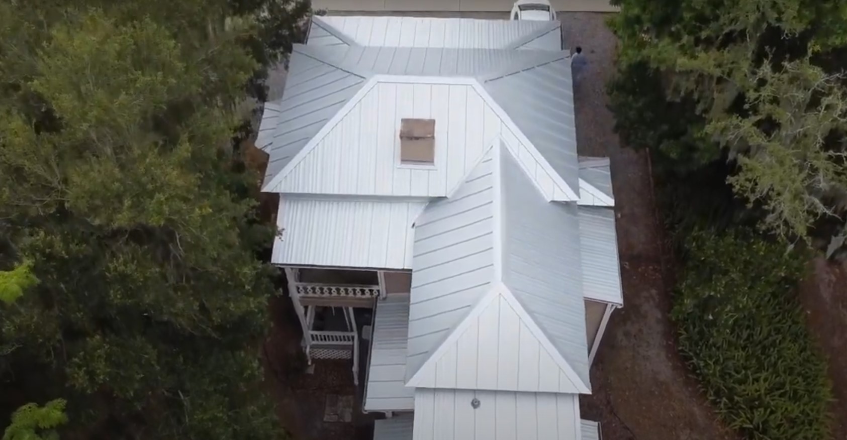 New Roof on Inside-Outside House